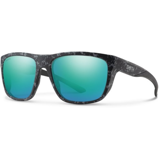 Productfoto van Smith Barra ChromaPop Glass Polarized Bril - Matte Ash Marble - Opal Mirror