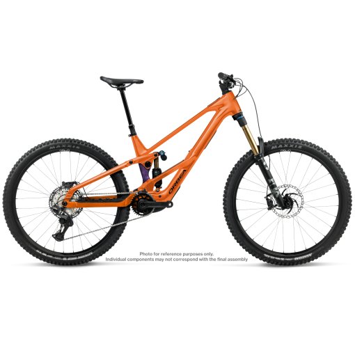 Photo produit de Orbea WILD LT H10 Mullet - 29&quot;/27.5&quot; VTT électrique - 2027 - Wild Orange - Royal Plum (gloss)