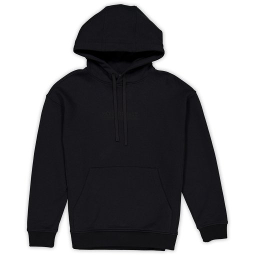 Picture of Mons Royale Verdant Merino Organic Cotton Hoody Unisex - black