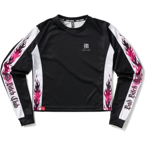 Immagine prodotto da Loose Riders Maglia a Maniche Lunghe Donna - Mmurmaider - BBC Black