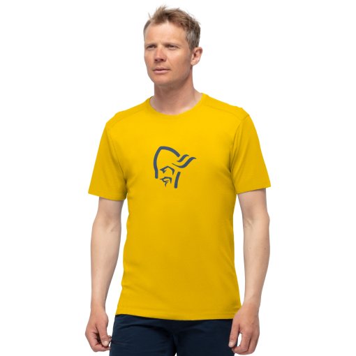 Produktbild von Norrona /29 cotton viking T-Shirt Herren - Sulphur