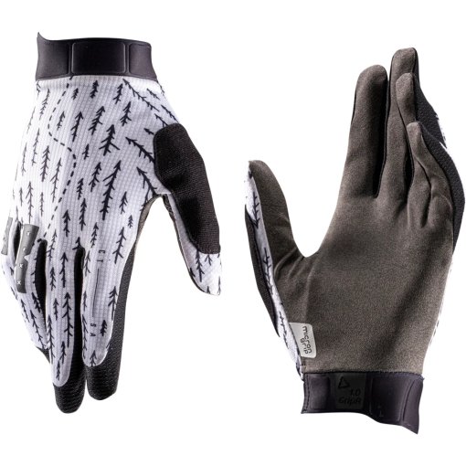 Kuva tuotteesta Leatt 1.0 GripR MTB-käsineet miehille - trails white