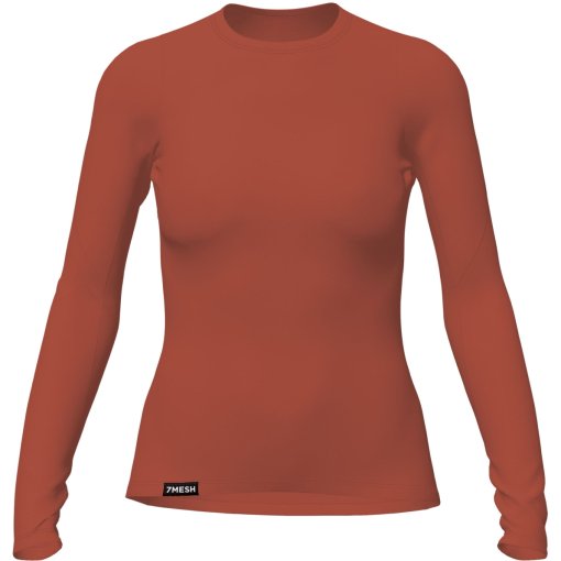 Photo produit de 7mesh Maillot de Corps Manches Longues Femme - Ashlu Merino - Clay