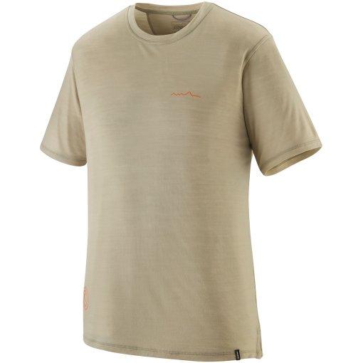 Produktbild von Patagonia Capilene Cool Merino Graphic T-Shirt Herren - Multi-Pitch: Weathered Stone