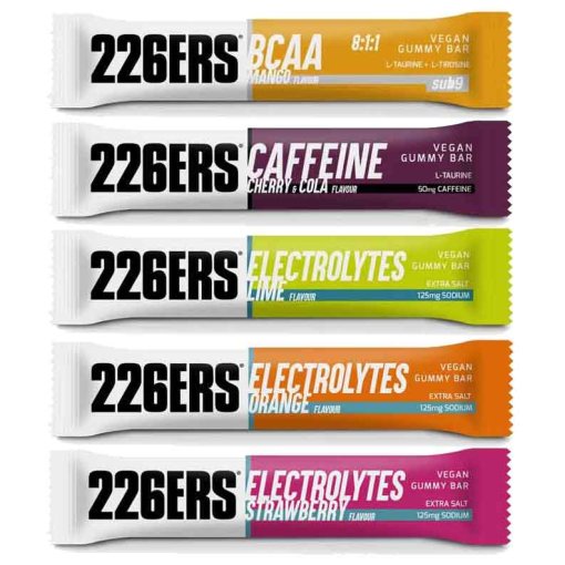 Foto de 226ERS Barrita de Gelatina Carbohidratos - Vegan Gummy Bar - 6x30g