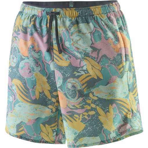 Photo produit de Patagonia Short Femme - Multi Trails 5 1/2&quot; - Moon Tripper: Blue Sage