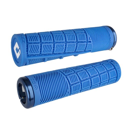 Produktbild von ODI Reflex XL V2.1 - Lock-On Griffe | 34.5 x 135mm - blau/blau