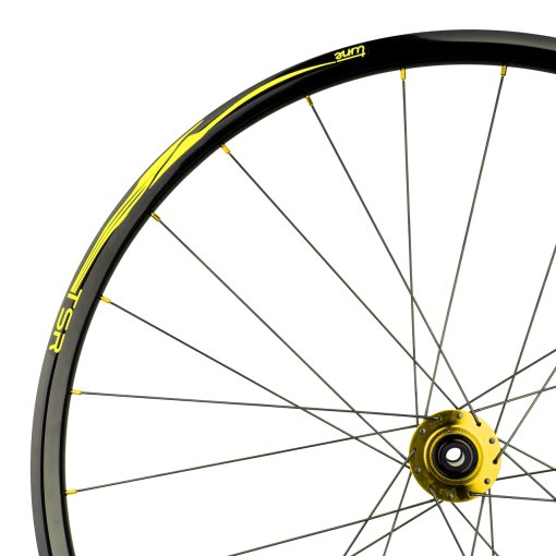 Photo produit de Tune Roue Avant - TSR22 Disc - 28&quot; | KillHill CL | Roulement Standard | Clincher | Centerlock | 12x100mm - 24-trous - or