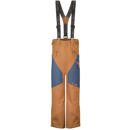 Image de Trollkids Pantalon de Ski Enfant - Kongsberg - Bronze/Mystic Blue/Flame Orange