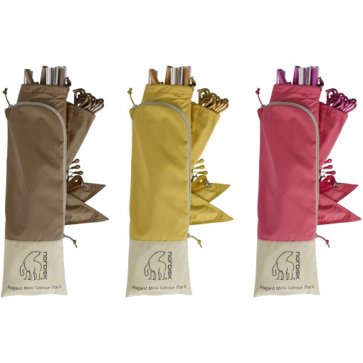 Produktbild von Nordisk Asgard Mini Colour Pack - Zeltgestänge + Heringe - für Asgard Tech Mini