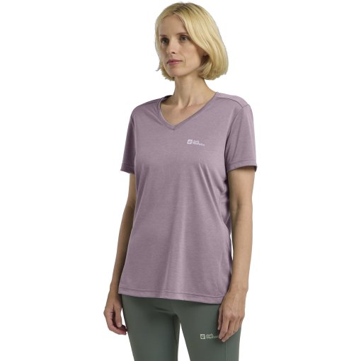 Foto de Jack Wolfskin Camiseta Mujer - Crosstrail - wild blossom