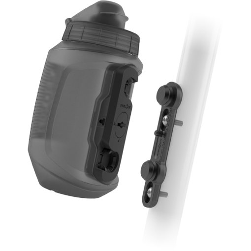 Productfoto van Fidlock Twist-fles 550 Compact + Twist Bike Base-houder - transparent black
