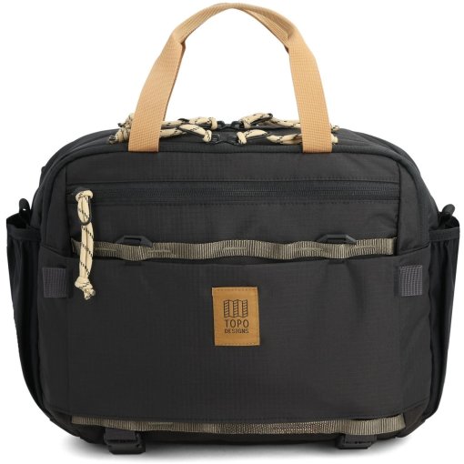 Produktbild von Topo Designs Mountain Umhängetasche - 17L - Black/Neutral