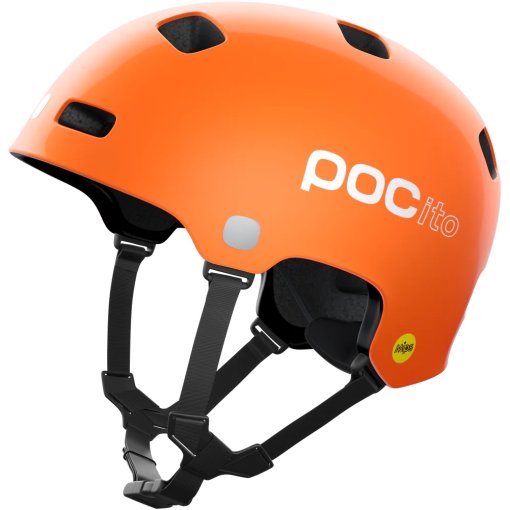 Foto de POC Casco Bici Niño - POCito Crane MIPS - 9050 Fluorescent Orange