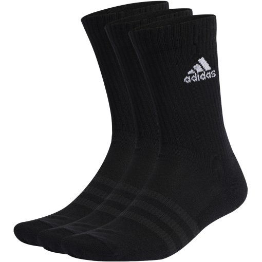 Photo produit de adidas Chaussettes - Cushioned Crew - 3 Paire - noir/blanc IC1310