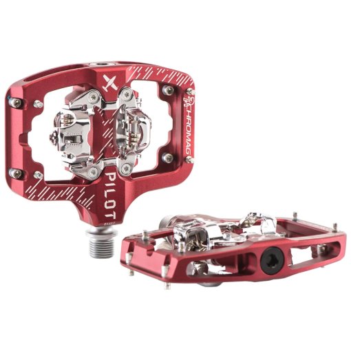 Photo produit de CHROMAG Pédale Automatique - PILOT - rouge