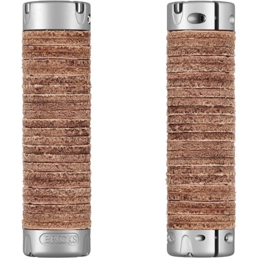 パーツ BROOKS PLUMP LEATHER GRIPS Brooks Plump Leather Grips - Spokes Wheaton IL Naperville