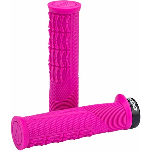 Photo produit de SDG Thrice Open Core Lock-On Poignées de VTT - 136/32.5mm - rose/noir