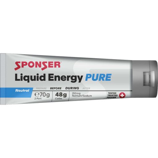 Photo produit de SPONSER Gel Glucidique - Liquid Energy Pure - Tube - 70g