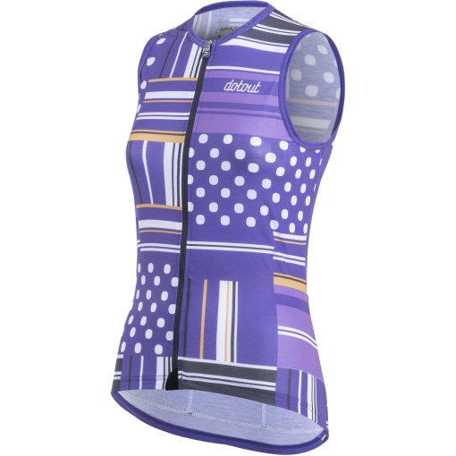 Produktbild von Dotout Square Ärmelloses Trikot Damen - violet