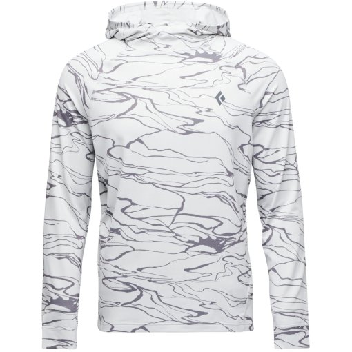 Foto de Black Diamond Alpenglow Sudaderas con capucha para hombres - Relief-Alloy-Steel