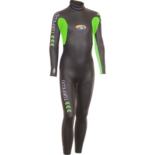 Immagine prodotto da blueseventy Tuta in Neoprene Bambini - Torpedo - Nero/Verde