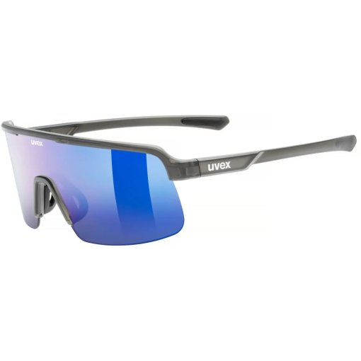 Produktbild von Uvex Dyrt Fahrrad-Brille - smoke matt/mirror blue