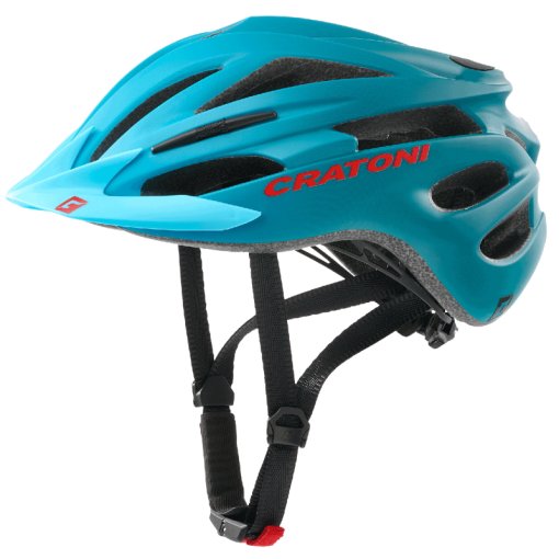 Foto de CRATONI Casco Bicicleta Juvenil - Pacer Jr. - blue-petrol matt