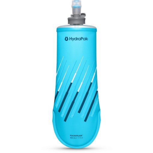 Produktbild von Hydrapak PocketFlask Faltflasche - 500 ml - Malibu Blue