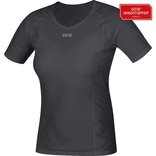 Foto de GOREWEAR Camiseta interior Mujer - GORE® WINDSTOPPER® Base Layer - negro 9900