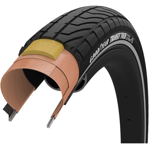 Immagine prodotto da Goodyear Copertoncino Contact E-Bike - Transit Tour TT S3 - ECE-R75 - 30-622 - nero