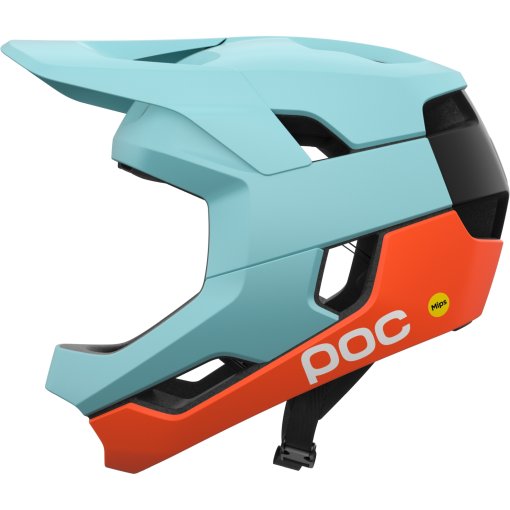 Otocon Race MIPS Helm - 8877 Indicolite Blue Matt/Carnelian Orange Matt