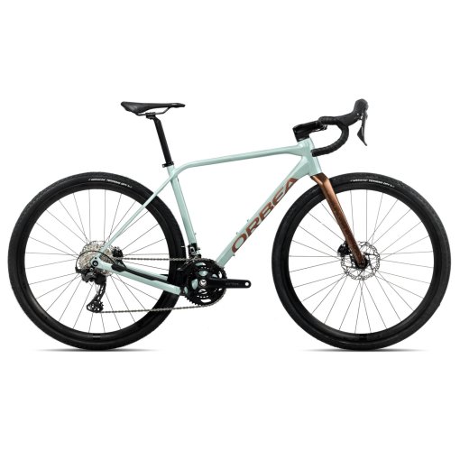 Immagine prodotto da Orbea Bicicletta Gravel - TERRA H30 - 2025 - Blue Stone (gloss) - Copper (matt)