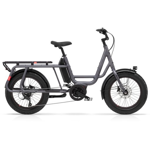 Picture of Benno Bikes REMIDEMI 9D XL Performance - 20&quot; Electric Cargo Bike incl. Family Pack - 2026 - anthracite grey