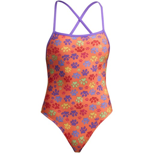 Photo produit de Funkita Strapped In Eco Maillot de bain une pièce pour femmes - Paw Paw
