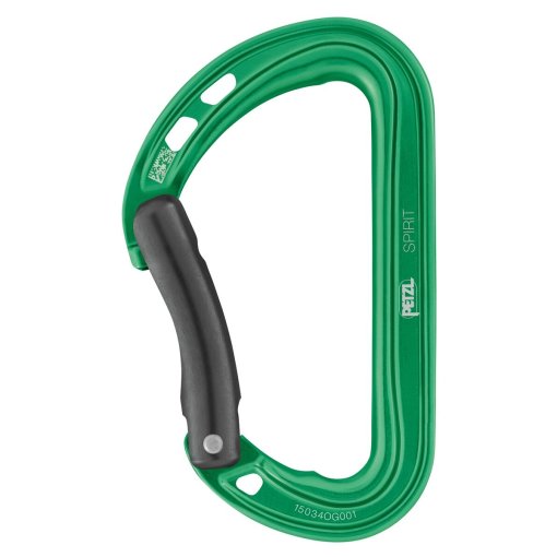 Photo produit de Petzl Mousqueton - Doigt Courbé - Spirit - green