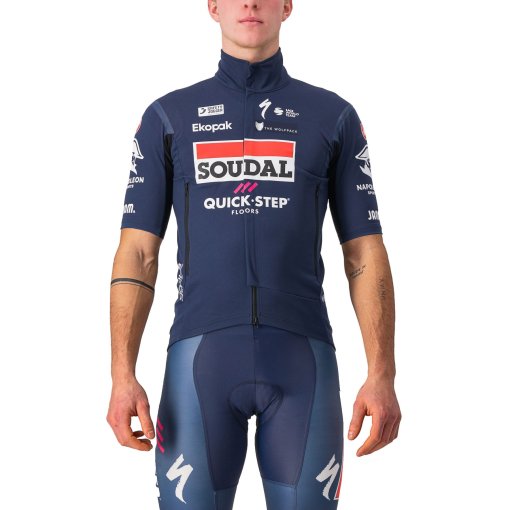 Foto de Castelli Chaqueta de Manga Corte Hombre - Gabba RoS 2 Team Soudal Quick-Step - belgian blue 424