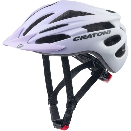 Image de CRATONI Pacer Jr. Casque Vélo Jeune - lavender-white matt