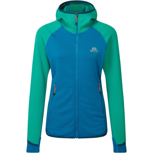 Foto de Mountain Equipment Chaqueta con Capucha Mujer - Eclipse ME-005761 - mykonos blue/deep green