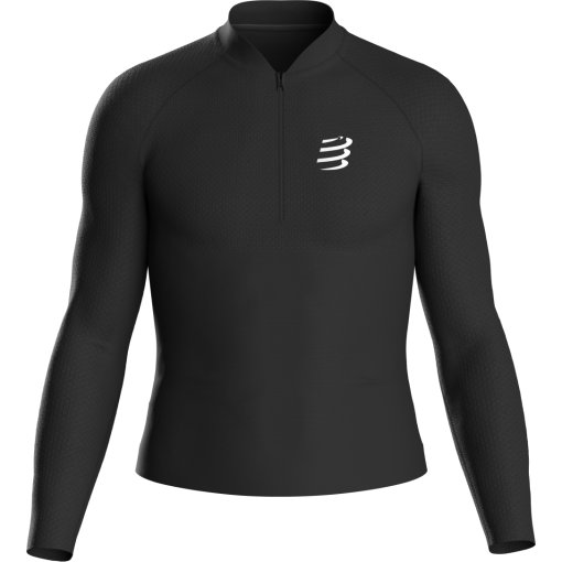 Zdjęcie: Compressport 3D Thermo Merino Koszulka z Długim Rękawem Unisex - black/white