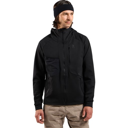Foto de Odlo Chaqueta Esquí de Fondo Cortaviento Hombre - Zeroweight X-Warm - negro