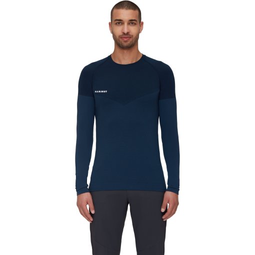 Foto de Mammut Camiseta de Manga Larga Hombre - Trift - marine
