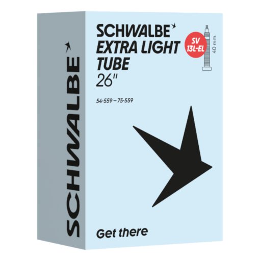 Produktbild von Schwalbe Schlauch - No. 13-EL (Extra Light) | 26&quot; - 54/75-559 | SV 40mm