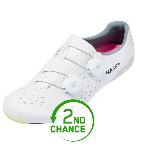Photo produit de MAAP X QUOC Chaussures Vélo Route - M3 Pro - blanc - Second Choix