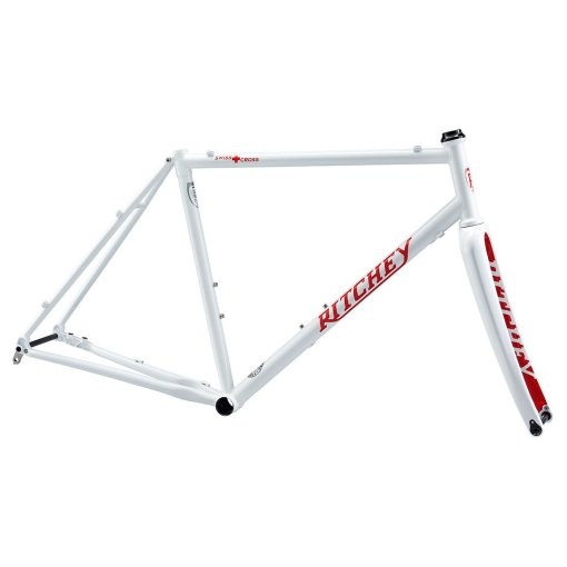 Immagine prodotto da Ritchey SWISS CROSS DISC V2 Frameset - White / Red Logo