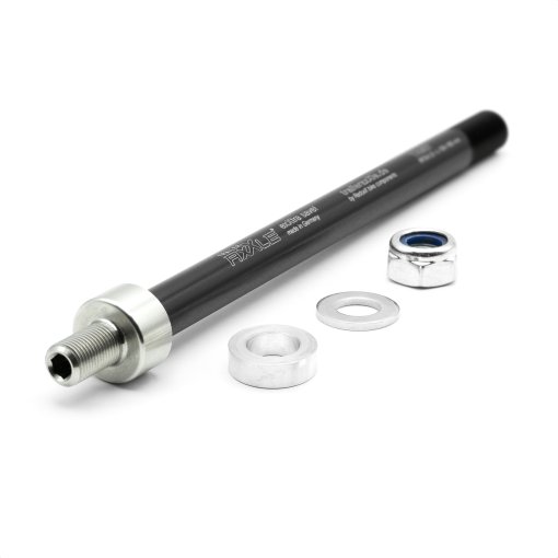 Immagine prodotto da Radoxx Components Perno Passante per Rimorchi per Bambini | 12x142/148mm | M12x1.5 | 159-165mm | TA0007