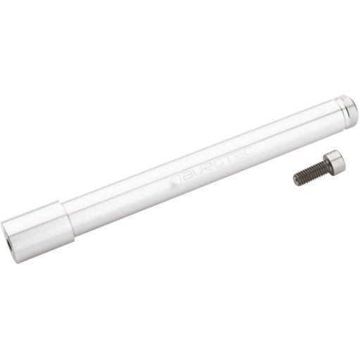 Photo produit de Burgtec Axe Traversant - avant | 15x110mm Boost | 134mm | pour Öhlins RXF36/38 - rhodium silver
