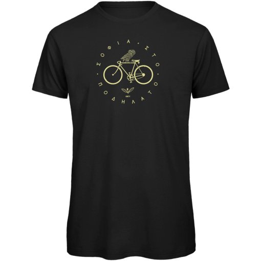 Produktbild von RTTshirts Minerva Fahrrad T-Shirt Herren - schwarz