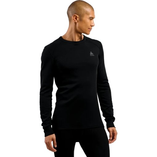 Immagine prodotto da Odlo Maglia Intima Maniche Lunghe Uomo - Active Warm - nero
