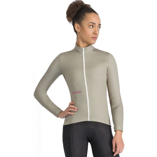 Immagine prodotto da Sportful Maglia Ciclismo Donna - Classic Thermal - 363 Light Green